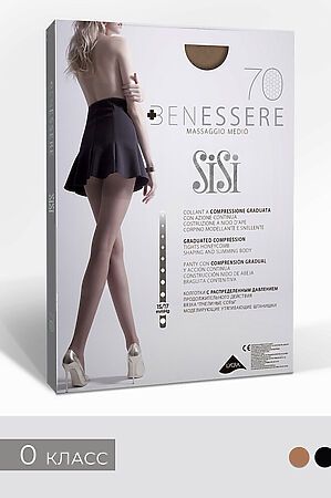 Колготки SISI, nero (черный) BENESSERE 140 #1059232 купить с доставкой в интернет-магазине OptMoyo.ru