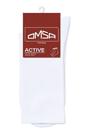 Носки OMSA, bianco (белый) OMSA ACTIVE 116 #1059295 купить с доставкой в интернет-магазине OptMoyo.ru