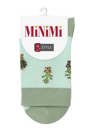 Носки MINIMI, menta (зеленый) MINI STYLE 4603 #1059364 купить с доставкой в интернет-магазине OptMoyo.ru