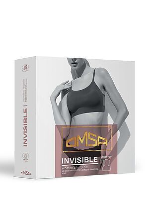 Топ INVISIBLE OMSA, beige (бежевый) #1060110 купить с доставкой в интернет-магазине OptMoyo.ru