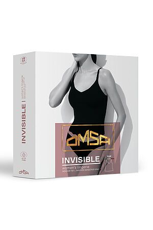 Топ INVISIBLE OMSA, rosa antico (розовый) #1060112 купить с доставкой в интернет-магазине OptMoyo.ru