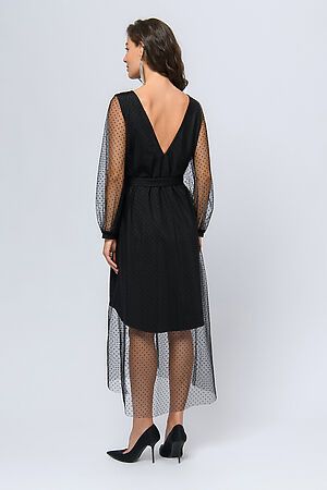 Платье 1001 DRESS, черный 0102454BB #1065706 купить с доставкой в интернет-магазине OptMoyo.ru