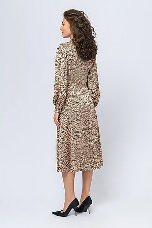 Платье 1001 DRESS, бежевый 0102688BG #1066126 купить с доставкой в интернет-магазине OptMoyo.ru