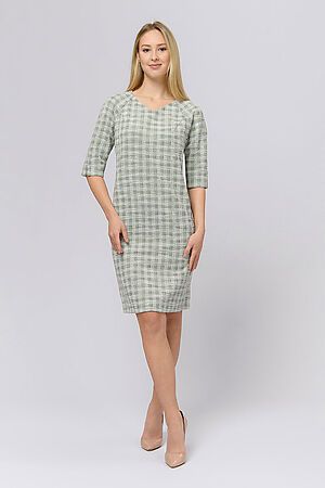 Платье 1001 DRESS, зеленый 0103287GR #1070380 купить с доставкой в интернет-магазине OptMoyo.ru