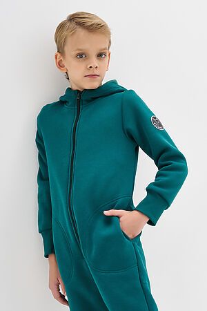 Комбинезон KOGANKIDS, т.зелёный 412-860-45 #1070444 купить с доставкой в интернет-магазине OptMoyo.ru