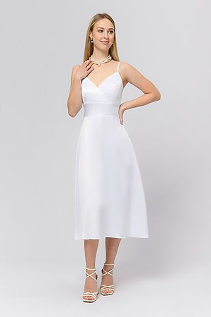 Платье 1001 DRESS, белый 0102532WH #1070734 купить с доставкой в интернет-магазине OptMoyo.ru