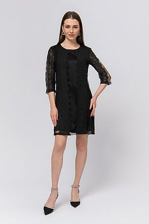 Платье 1001 DRESS, черный 0101419BB #1071064 купить с доставкой в интернет-магазине OptMoyo.ru