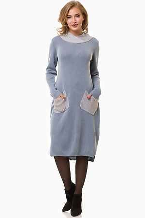 Платье VAY (Серо-голубой) 182-2369-122/А19 #108198
