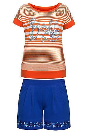 Пижама (Шорты+Футболка) PELICAN (Orange) PTH681 #111423