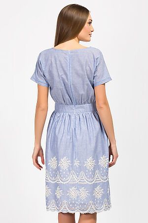 Платье REMIX (Сине-белый) 7672 #113721