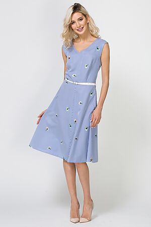 Платье REMIX (Сине-белый) 7706 #113740