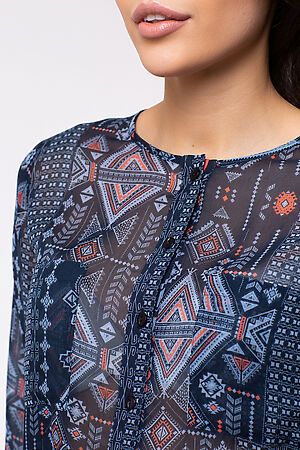 Блуза 1001 DRESS (Темно - синий) 06.5424/443 #114900