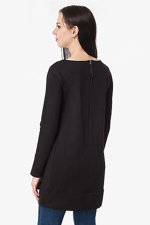 Платье-толстовка VILATTE (Черный) D49.572 #115414