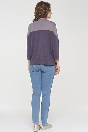 Блуза VAY (фиолетовый меланж/св.серый) #116450