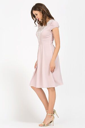 Платье REMIX (Бежево-молочный) 7675 #116625