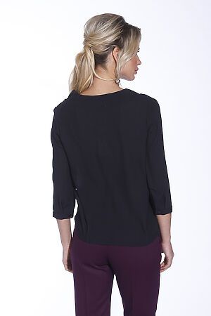 Блуза GLOSS (Чёрный) 22135-01 #117151