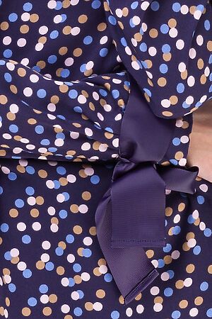 Блуза VILATTE (Синий-бежевый) D29.629 #124707