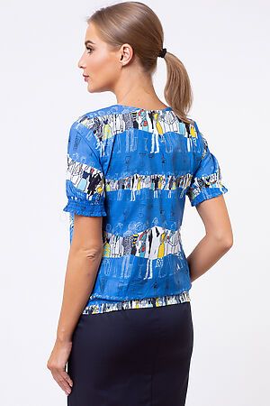 Блуза TUTACHI (Синий) A431.2 #125168