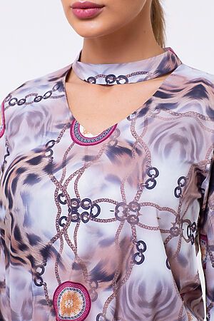 Блуза TUTACHI (Ассорти/леопард) A394.2 #125171