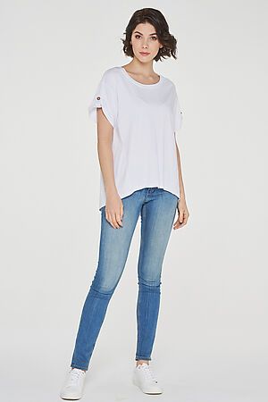 Блуза VAY (белый) 191-3479-002 #125563