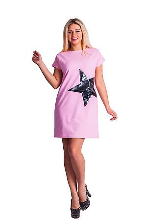 Платье Старые бренды (Розовый) П 686 #127029