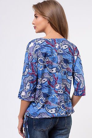 Блуза TUTACHI (Темно-синий) А 154.2 #127336