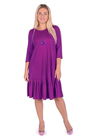 Платье Старые бренды (Меланж фиолетовый) П 714 #128431