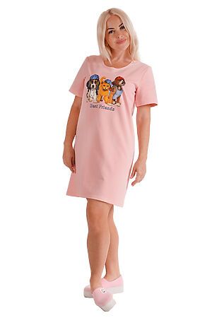 Платье Старые бренды (Розовый+собака) П 698/2 #128458