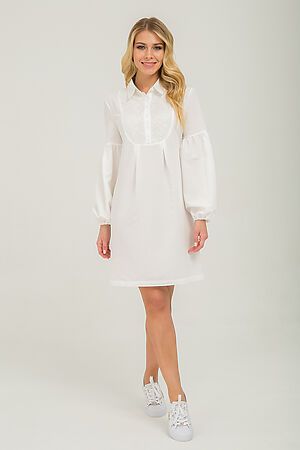 Платье GLOSS (Белый) 23349-05 #128727