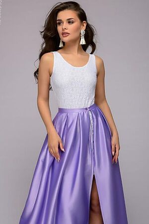 Платье 1001 DRESS (Белый/Фиолетовый) DM01180WH #128938