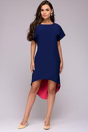 Платье 1001 DRESS (Малиновый/Синий) DM00394DF #130311