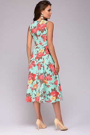 Платье 1001 DRESS (Мятный (цветочный принт)) DM00989MN #130316