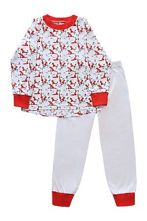 Пижама (Брюки+Джемпер) КОТМАРКОТ (Серый/Красный) 16469 #130410