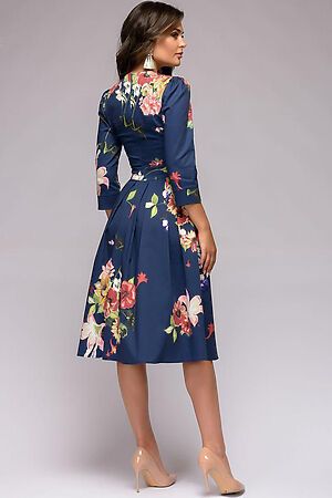 Платье 1001 DRESS (Темно-синий (цветочный принт)) DM01178PT #130922