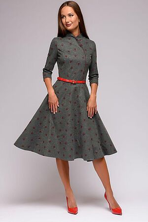 Платье 1001 DRESS (Серый (принт)) DM01014GY #130972