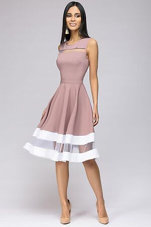 Платье 1001 DRESS (Пепельная роза/Белый) DM00843SP #131194