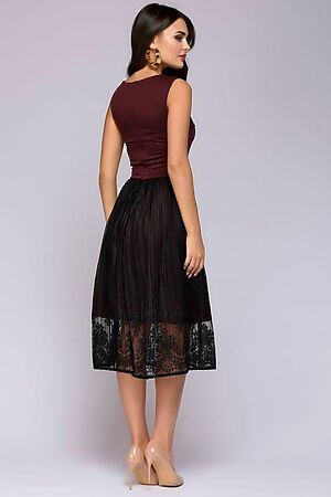 Платье 1001 DRESS (Бордовый/Черный) DM01164BO #131574