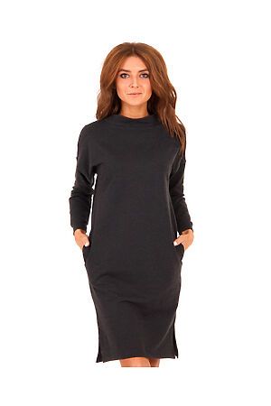 Платье АПРЕЛЬ (Темно-серый) #131750