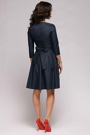 Платье 1001 DRESS (Темно-синий (принт горох)) DM01369DT #131820