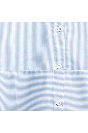 Блуза PLAYTODAY (Голубой/белый) 394434 #132065