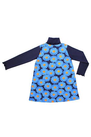Платье АПРЕЛЬ (Темно-синий/голубой) #133542