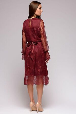 Платье 1001 DRESS (Бордовый) DM01213BO #133812