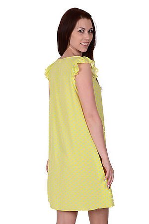 Платье Старые бренды (Желтый с горохом) П 703/2 #134167