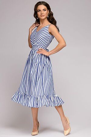 Платье 1001 DRESS (Синий (полоска)) DM01532BL #134631