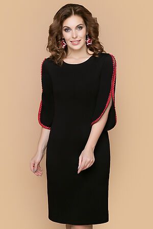 Платье BELLUCHE (Черный/бордовый) Жизель (вишня) #136423