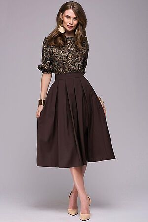 Платье 1001 DRESS (Темно-коричневый) DM00234BD #136505