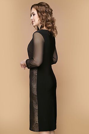 Платье BELLUCHE (Черный/бирюзовый) #136736