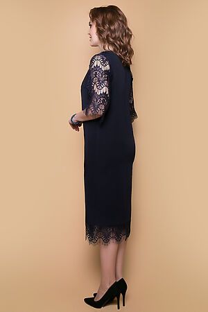 Платье BELLUCHE (Темно-синий) Элит #136822