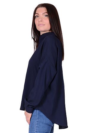 Блуза Старые бренды (Темно-синий) Ф 257 #138002