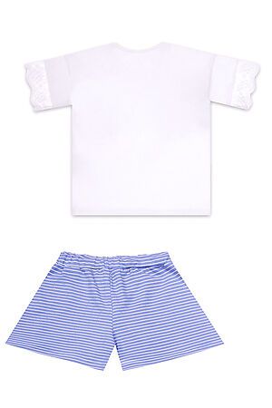 Пижама АПРЕЛЬ (Белый/голубой) #139488